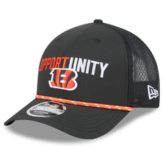 NFL Cincinnati Bengals 2025 Inspire Change 9FORTY M-Crown Adjustable Hat