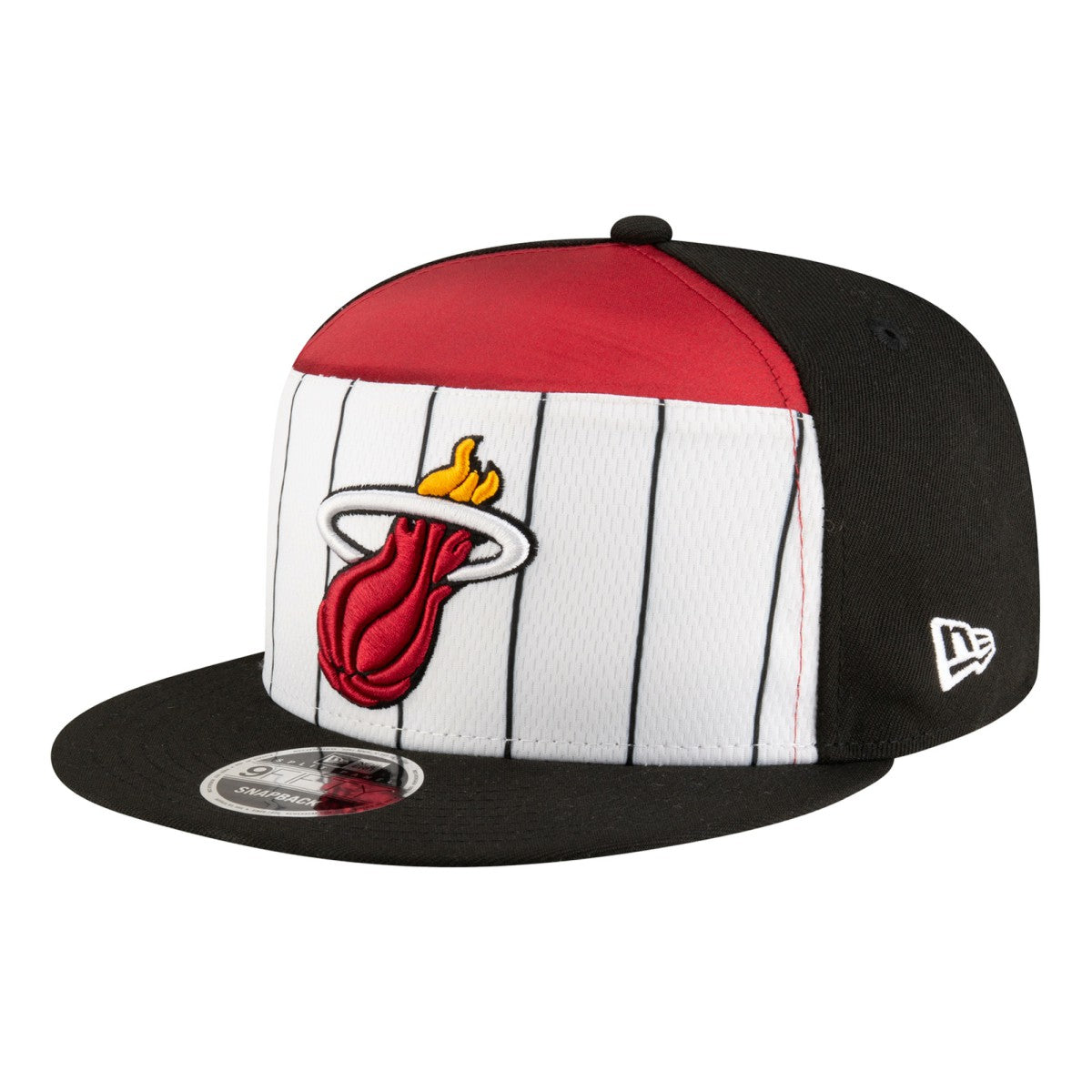 Miami Heat Youth 2025 NBA Tip Off Split Panel 9FIFTY Snapback Hat - White/Black | New Era online