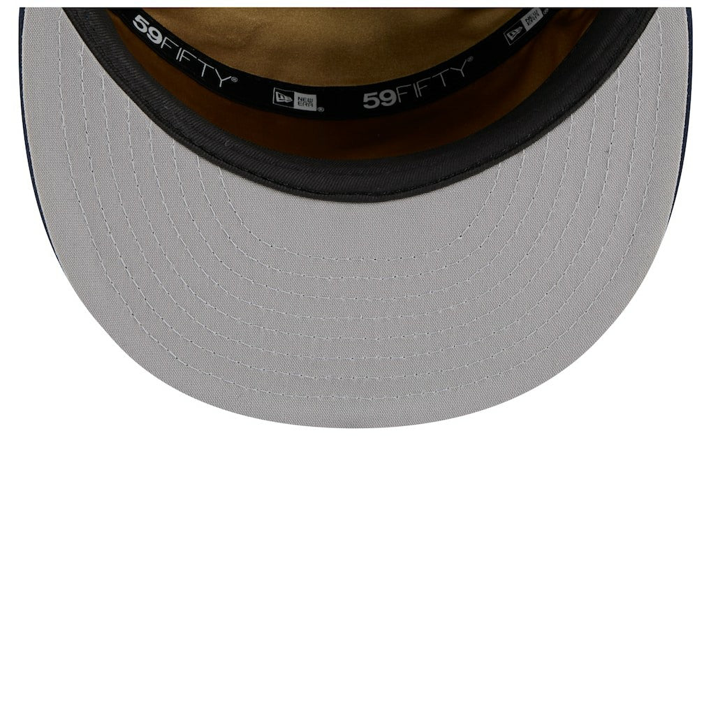 New Orleans Pelicans 2025 NBA Tip Off Split Panel 59FIFTY Fitted Hat - White/Navy | New Era discount