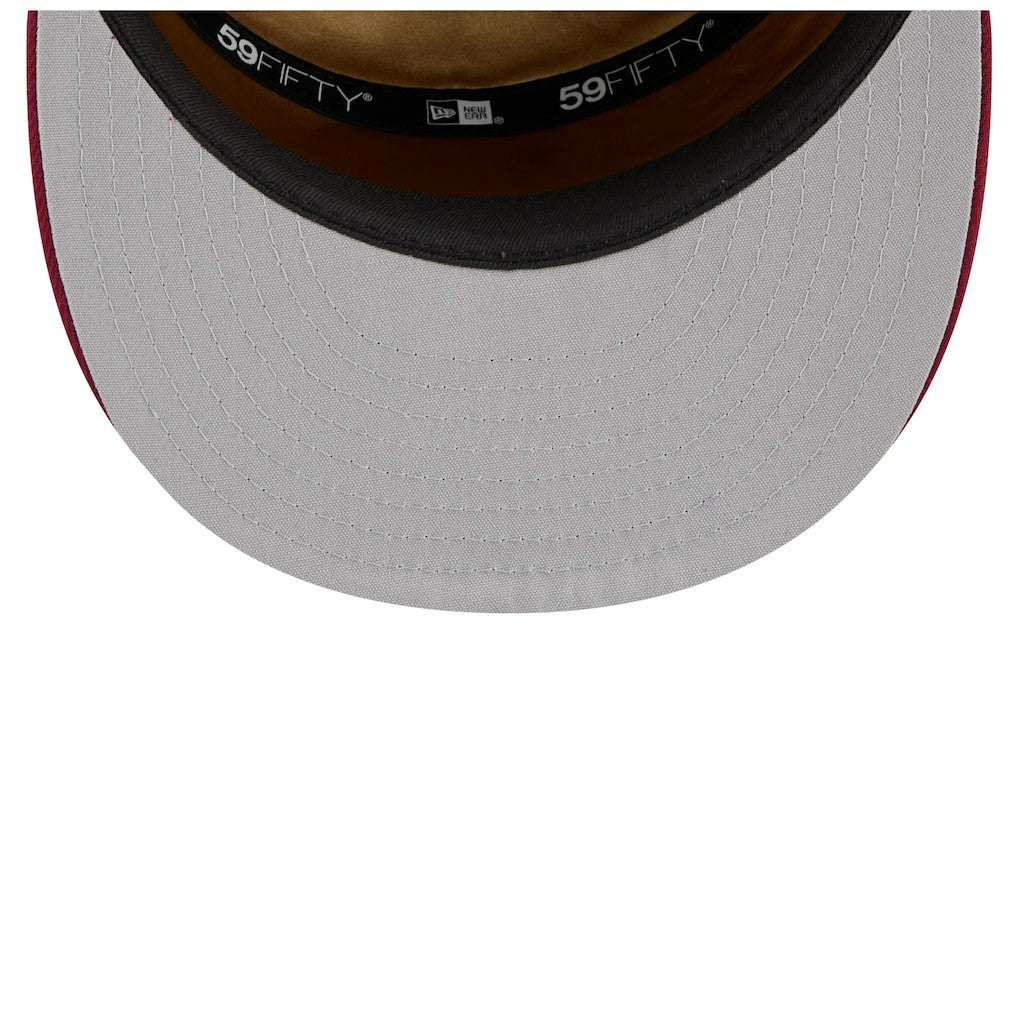 Cleveland Cavaliers 2025 NBA Tip Off Split Panel 59FIFTY Fitted Hat sale - White/Wine | New Era for sale