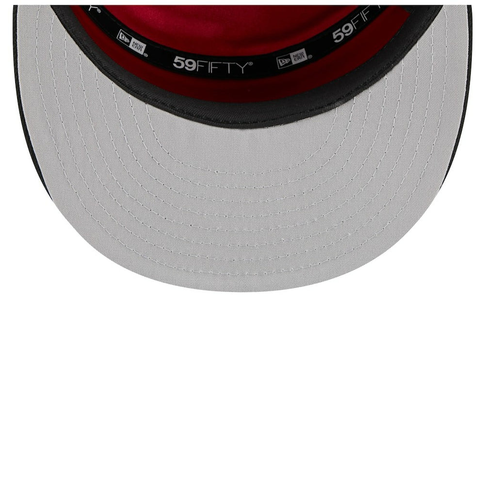 Atlanta Hawks 2025 NBA Tip Off Split Panel 59FIFTY Fitted Hat - White/Black | New Era discount