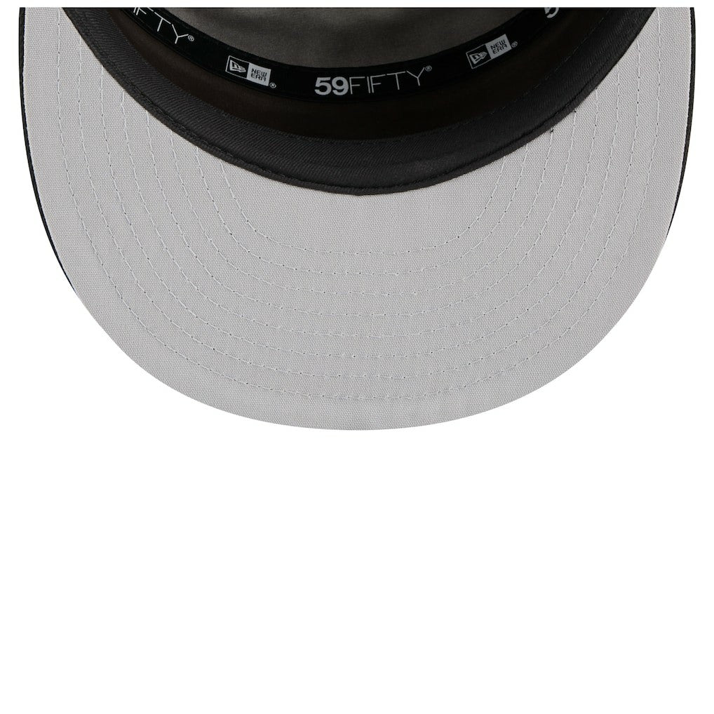 Brooklyn Nets 2025 NBA Tip Off Split Panel 59FIFTY Fitted Hat - White/Black | New Era outlet