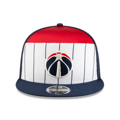 Washington Wizards 2025 NBA Tip Off Split Panel 9FIFTY Snapback Hat - White/Navy | New Era discount