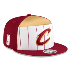 Cleveland Cavaliers 2025 NBA Tip Off Split Panel 9FIFTY Snapback Hat sale - White/Wine | New Era shop