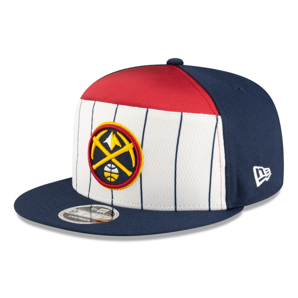 Denver Nuggets 2025 NBA Tip Off Split Panel 9FIFTY Snapback Hat sale - White/Navy | New Era online