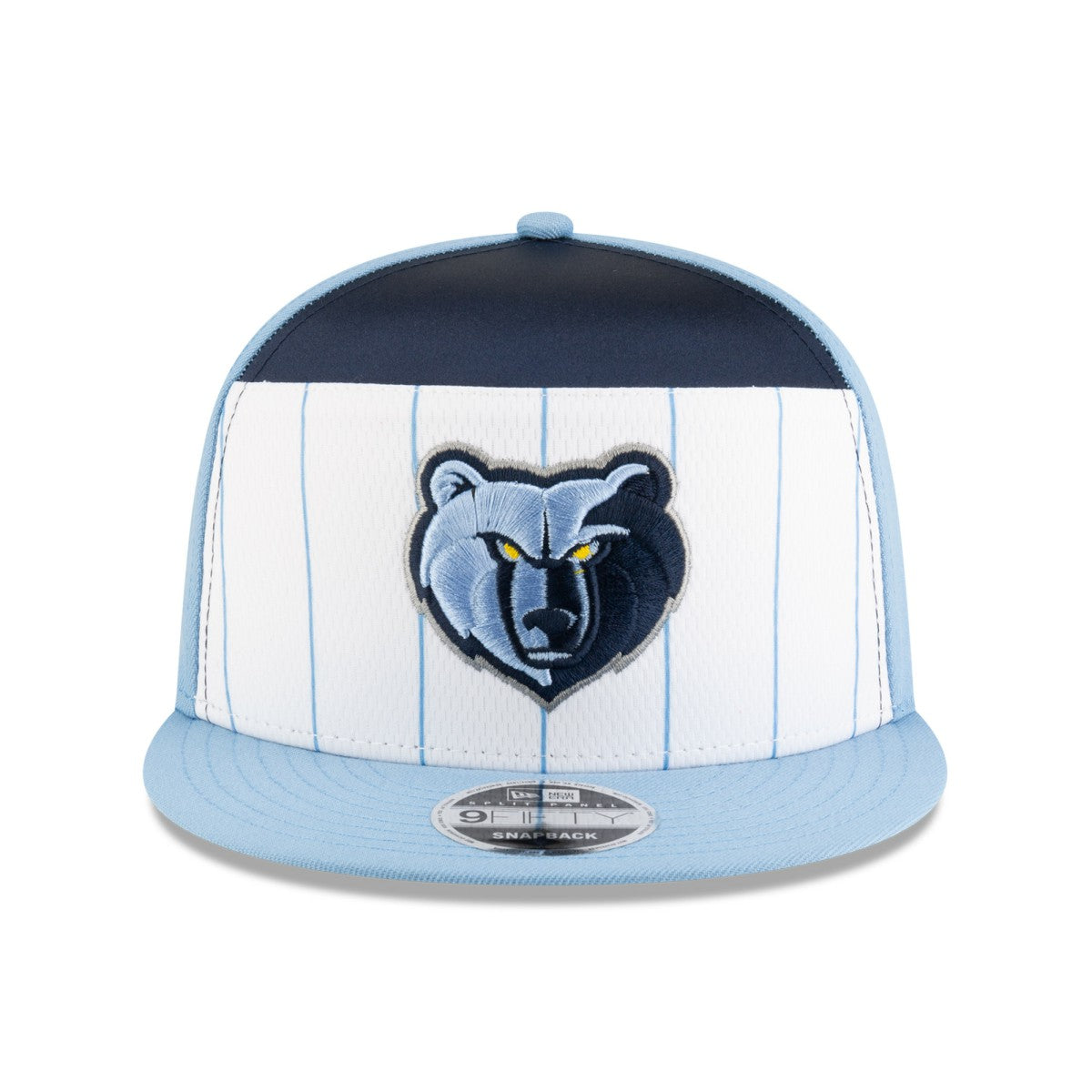 Memphis Grizzlies 2025 NBA Tip Off Split Panel 9FIFTY Snapback Hat - White/Light Blue | New Era outlet