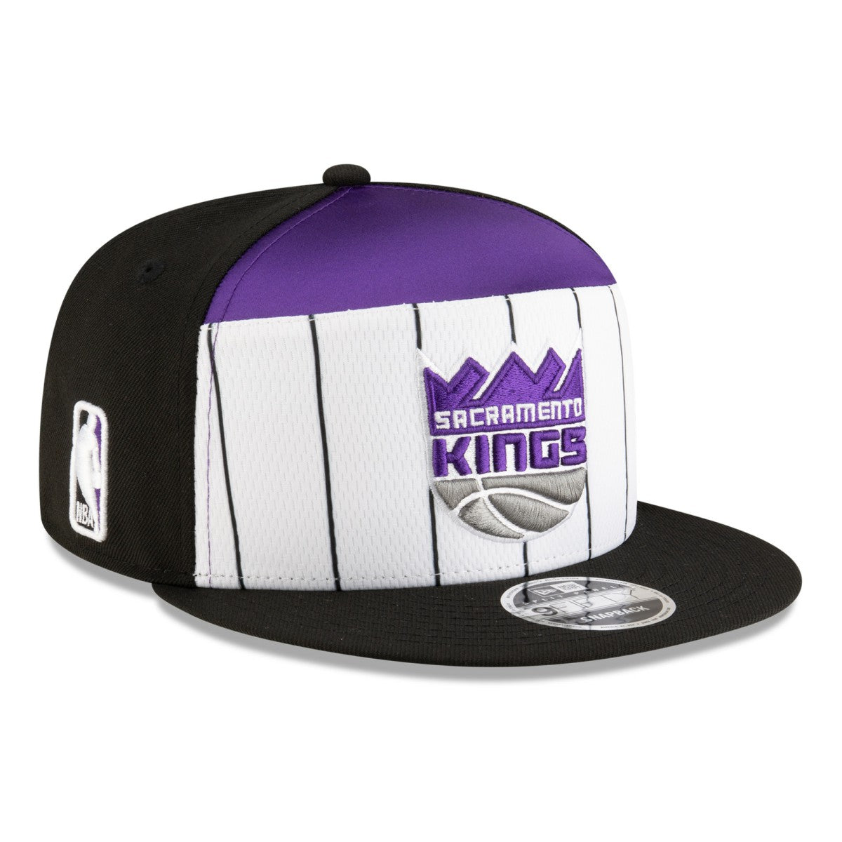 Sacramento Kings 2025 NBA Tip Off Split Panel 9FIFTY Snapback Hat - White/Black | New Era outlet