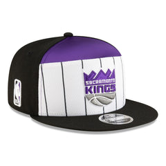 Sacramento Kings 2025 NBA Tip Off Split Panel 9FIFTY Snapback Hat - White/Black | New Era outlet
