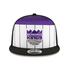 Sacramento Kings 2025 NBA Tip Off Split Panel 9FIFTY Snapback Hat - White/Black | New Era outlet