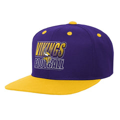 NFL Minnesota Vikings Outerstuff Youth Team Gradient Deadstock Snapback Hat