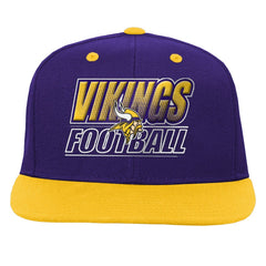 NFL Minnesota Vikings Outerstuff Youth Team Gradient Deadstock Snapback Hat