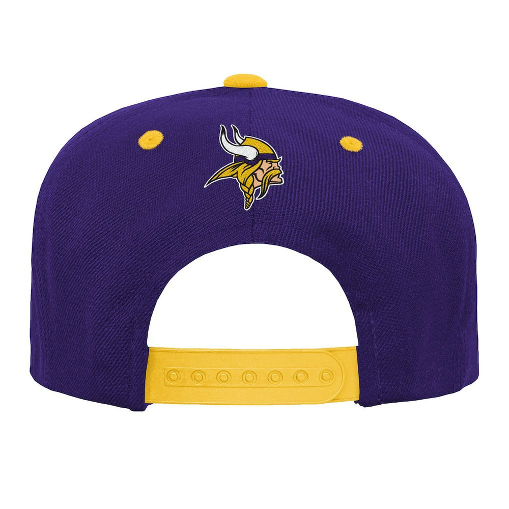 NFL Minnesota Vikings Outerstuff Youth Team Gradient Deadstock Snapback Hat