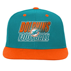 NFL Miami Dolphins Outerstuff Youth Team Gradient Deadstock Snapback Hat