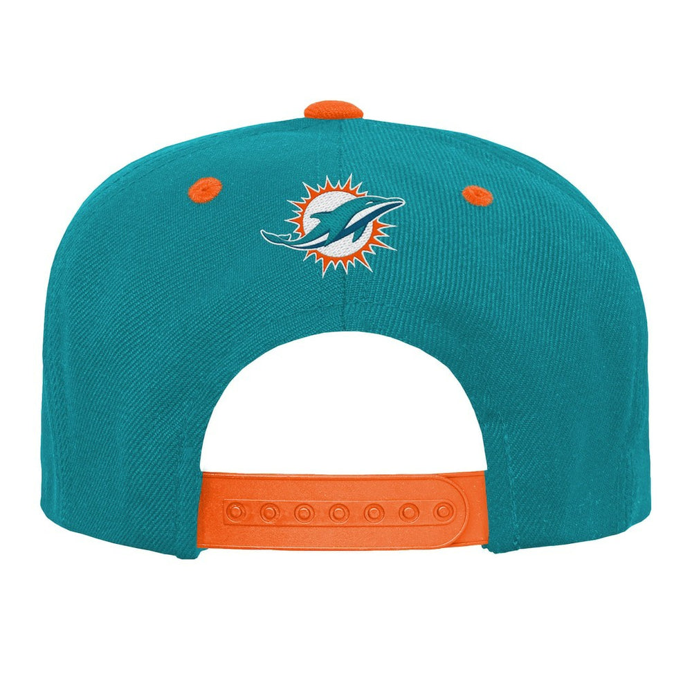 NFL Miami Dolphins Outerstuff Youth Team Gradient Deadstock Snapback Hat
