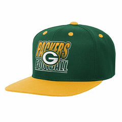 NFL Green Bay Packers Outerstuff Youth Team Gradient Deadstock Snapback Hat