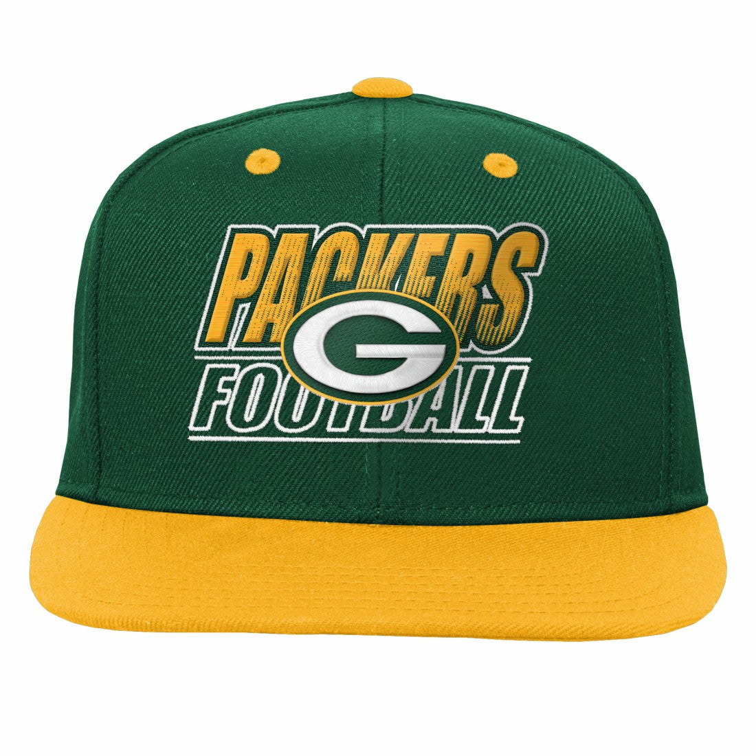 NFL Green Bay Packers Outerstuff Youth Team Gradient Deadstock Snapback Hat