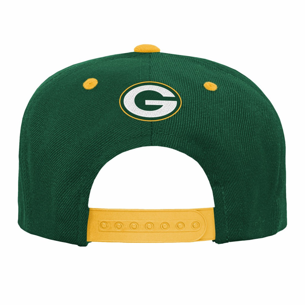 NFL Green Bay Packers Outerstuff Youth Team Gradient Deadstock Snapback Hat