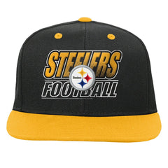 NFL Pittsburgh Steelers Outerstuff Youth Team Gradient Deadstock Snapback Hat