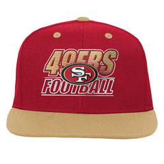 NFL San Francisco 49ers Outerstuff Youth Team Gradient Deadstock Snapback Hat