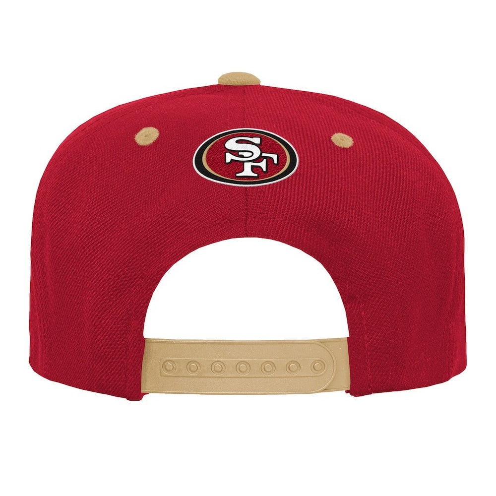 NFL San Francisco 49ers Outerstuff Youth Team Gradient Deadstock Snapback Hat