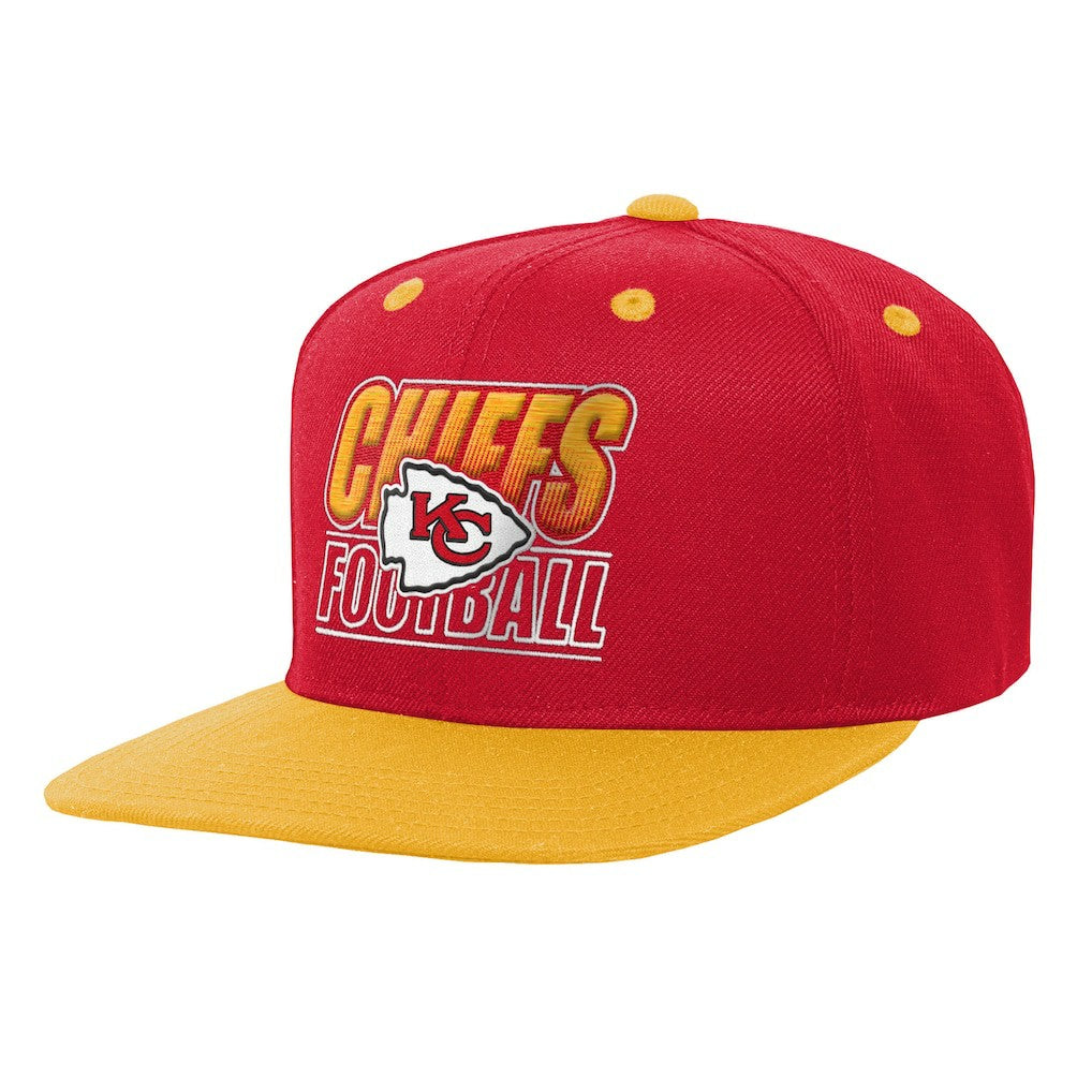 NFL Kansas City Chiefs Outerstuff Youth Team Gradient Deadstock Snapback Hat