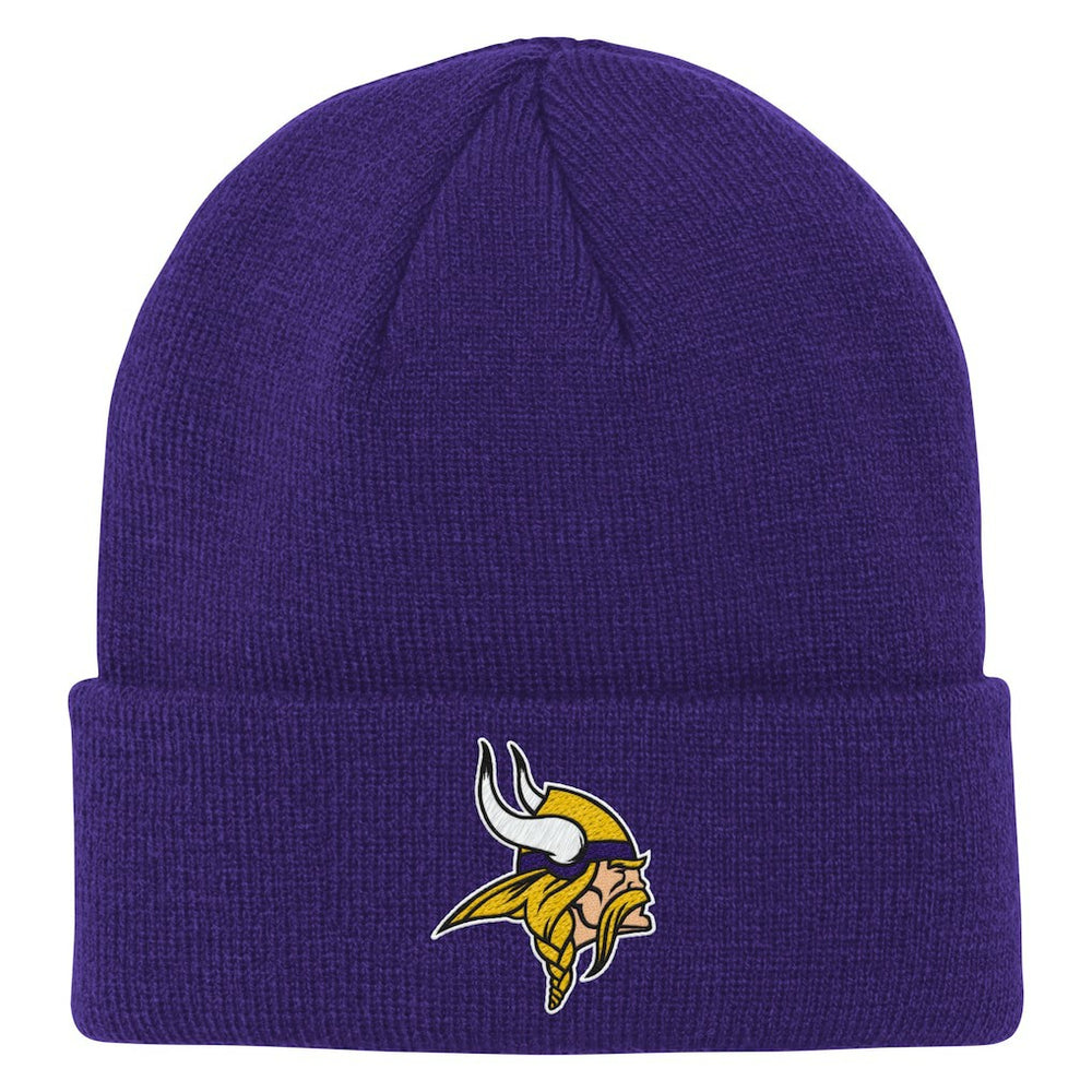 NFL Minnesota Vikings Outerstuff Youth Team Gradient Cuffed Knit Hat
