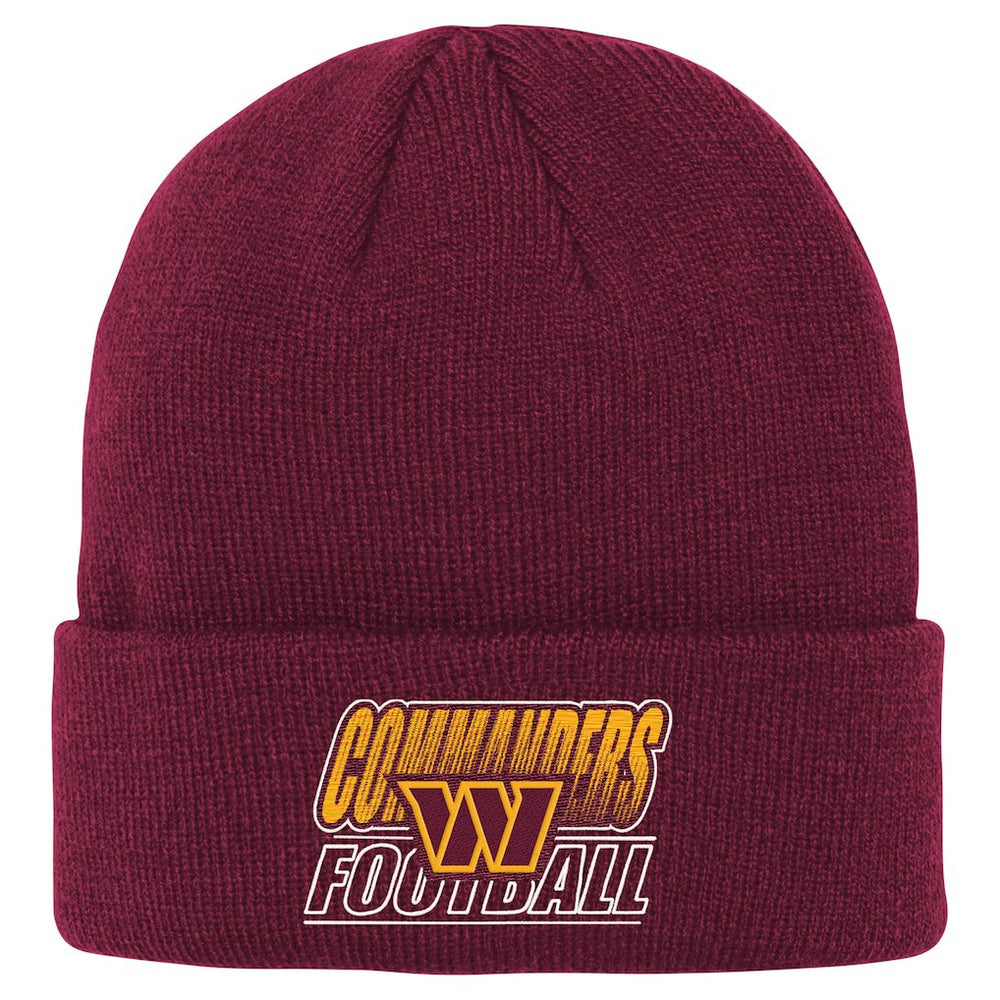 NFL Washington Commanders Outerstuff Youth Team Gradient Cuffed Knit Hat