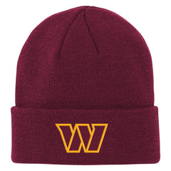 NFL Washington Commanders Outerstuff Youth Team Gradient Cuffed Knit Hat
