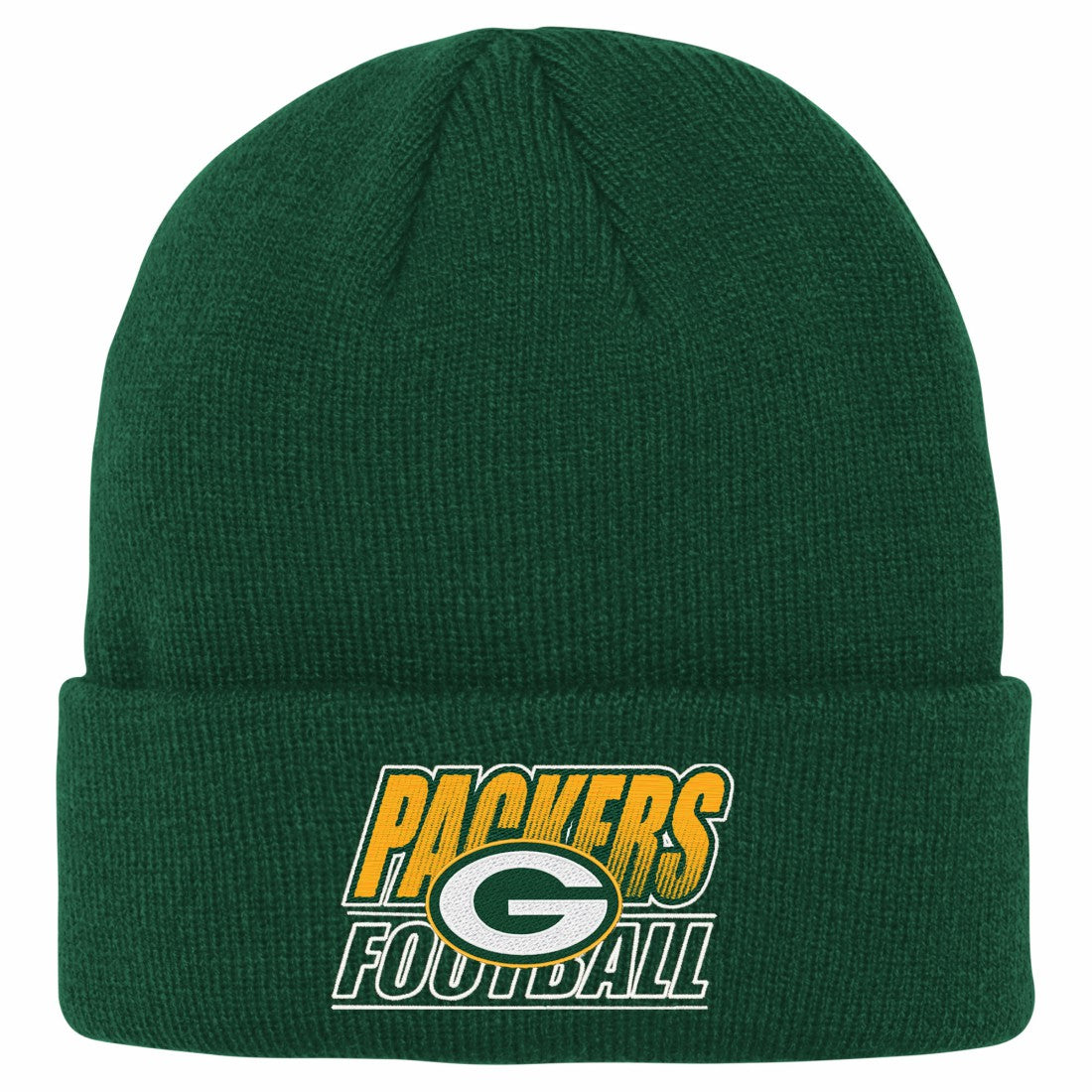 NFL Green Bay Packers Outerstuff Youth Team Gradient Cuffed Knit Hat
