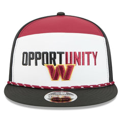 NFL Washington Commanders 2025 Inspire Change Split Panel 9FIFTY Snapback Hat