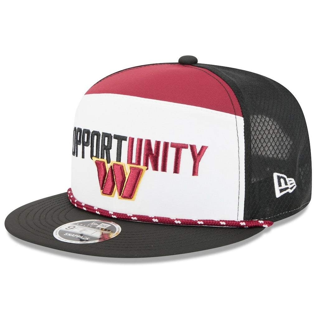 NFL Washington Commanders 2025 Inspire Change Split Panel 9FIFTY Snapback Hat