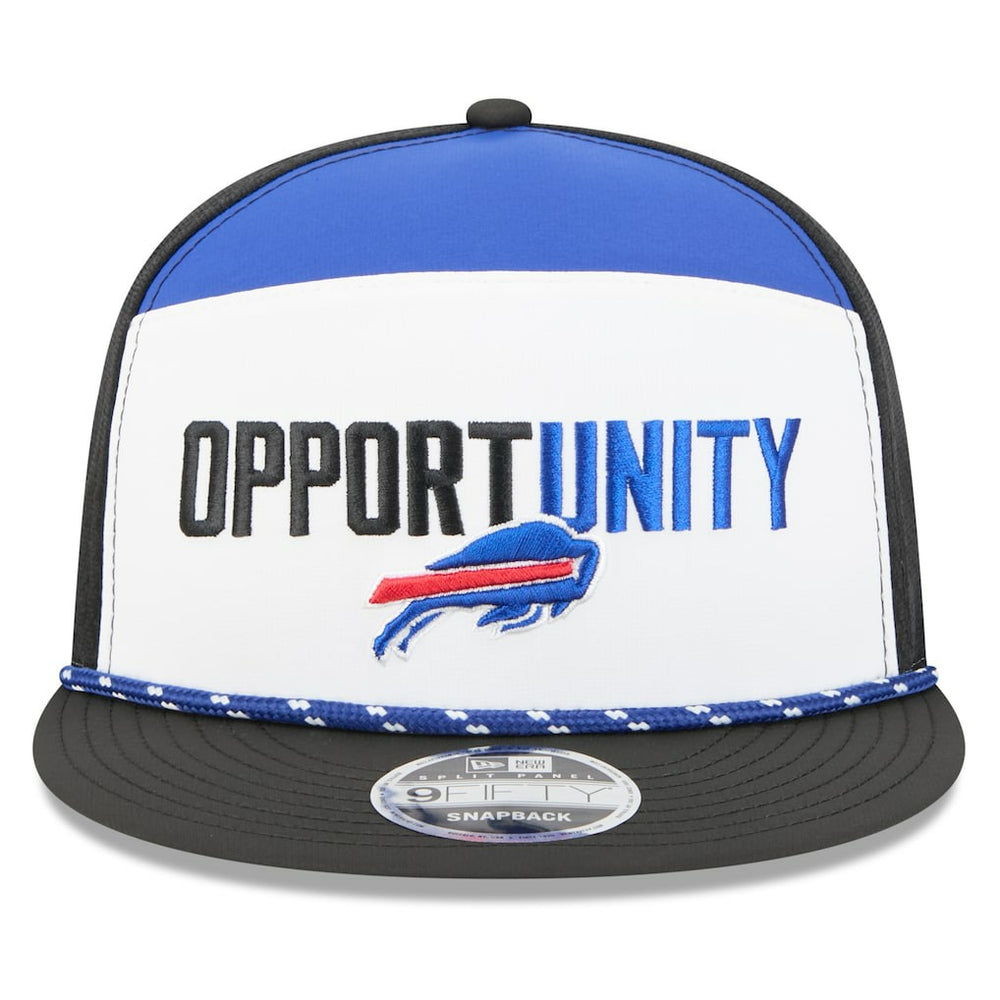 NFL Buffalo Bills 2025 Inspire Change Split Panel 9FIFTY Snapback Hat
