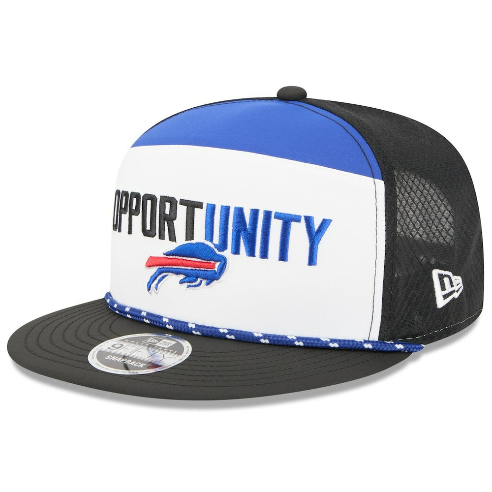 NFL Buffalo Bills 2025 Inspire Change Split Panel 9FIFTY Snapback Hat