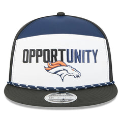NFL Denver Broncos 2025 Inspire Change Split Panel 9FIFTY Snapback Hat