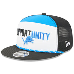 NFL Detroit Lions 2025 Inspire Change Split Panel 9FIFTY Snapback Hat