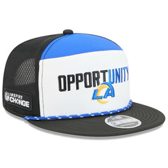NFL Los Angeles Rams 2025 Inspire Change Split Panel 9FIFTY Snapback Hat
