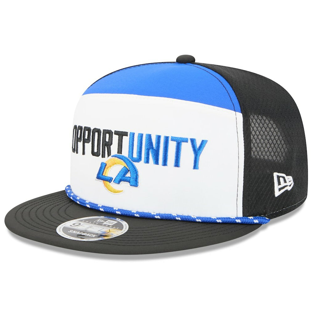 NFL Los Angeles Rams 2025 Inspire Change Split Panel 9FIFTY Snapback Hat