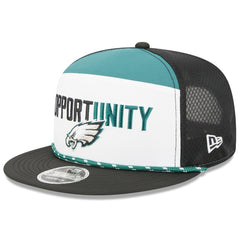 NFL Philadelphia Eagles 2025 Inspire Change Split Panel 9FIFTY Snapback Hat