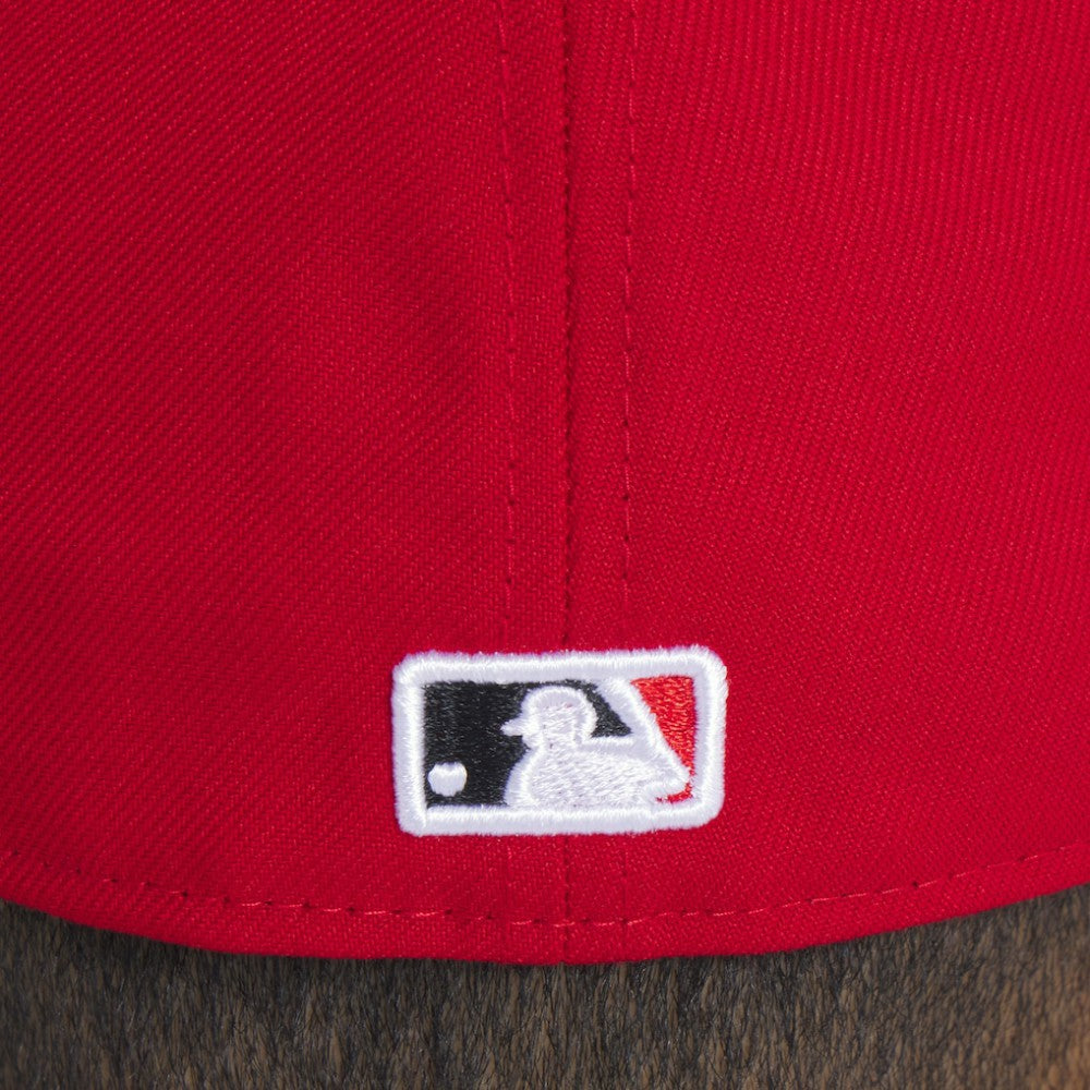 Cincinnati Reds 2025 MLB Speedway Classic A-Frame 59FIFTY Fitted Hat - Red/Black | New Era