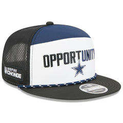 NFL Dallas Cowboys 2025 Inspire Change Split Panel 9FIFTY Snapback Hat