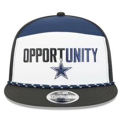 NFL Dallas Cowboys 2025 Inspire Change Split Panel 9FIFTY Snapback Hat