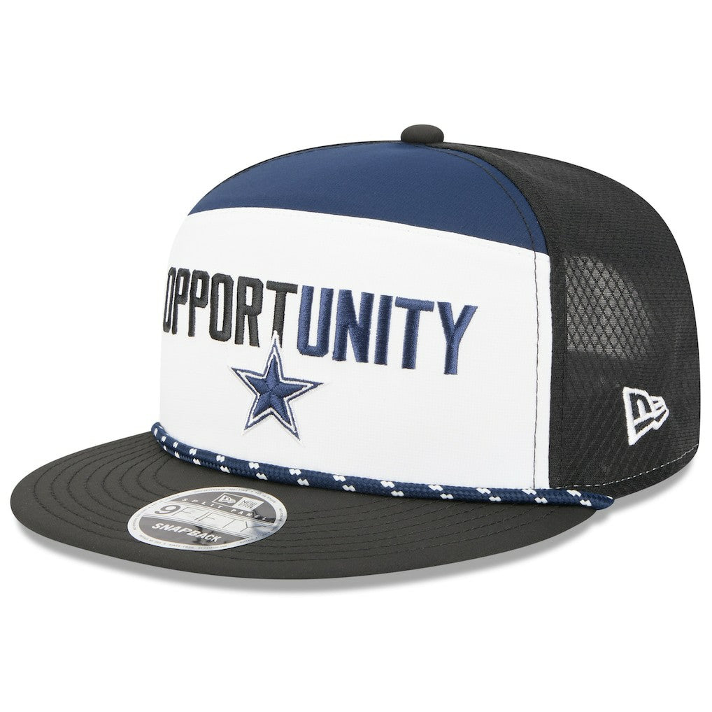 NFL Dallas Cowboys 2025 Inspire Change Split Panel 9FIFTY Snapback Hat