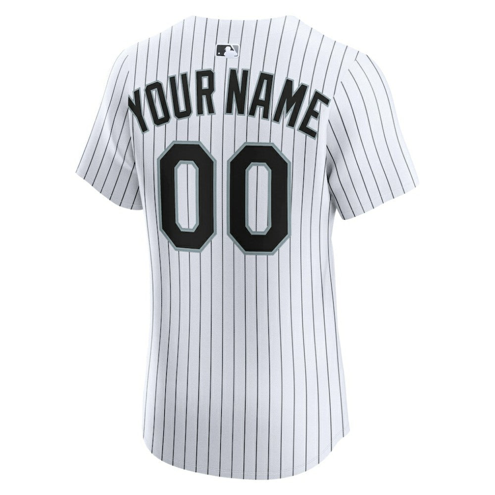 Chicago White Sox Home Elite Custom Jersey - White | Nike