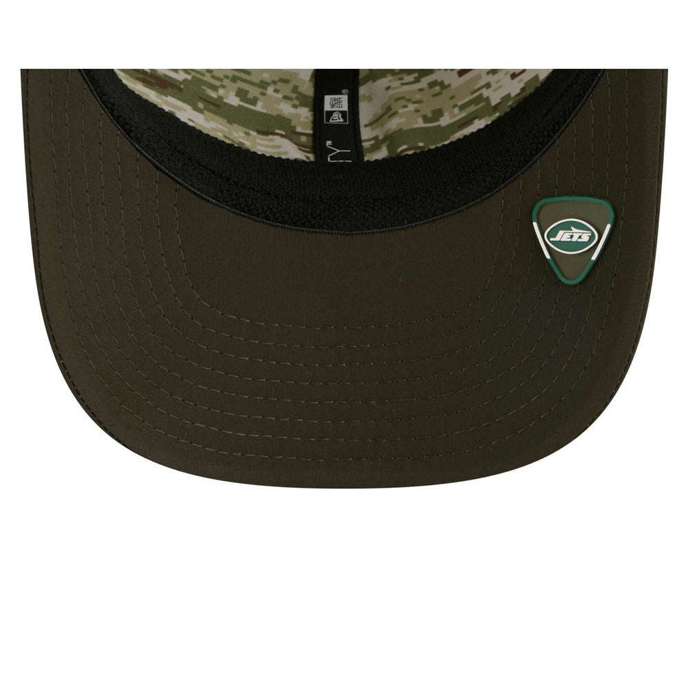 NFL New York Jets 2025 Salute to Service 9SEVENTY Adjustable Hat