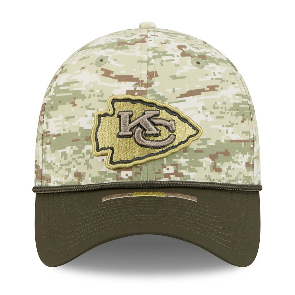 NFL Kansas City Chiefs 2025 Salute to Service 39THIRTY Flex Hat
