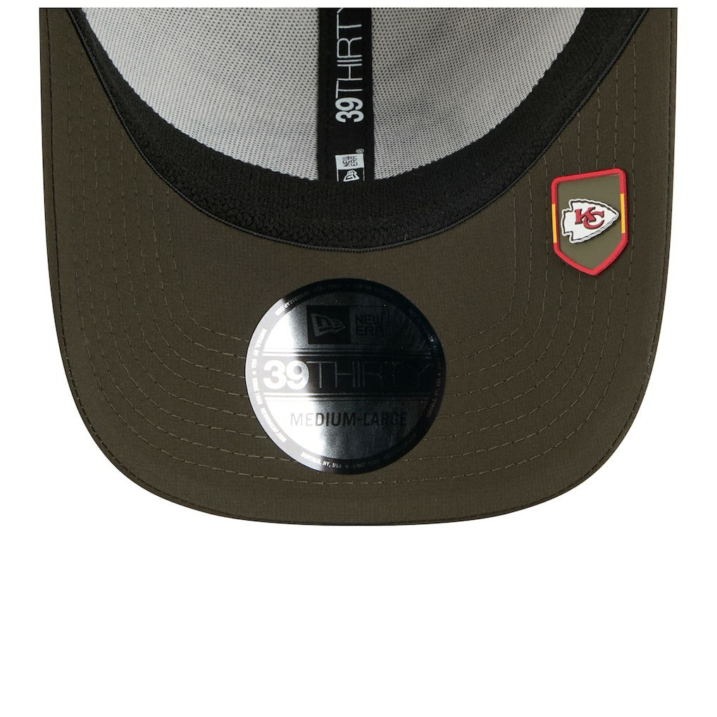 NFL Kansas City Chiefs 2025 Salute to Service 39THIRTY Flex Hat