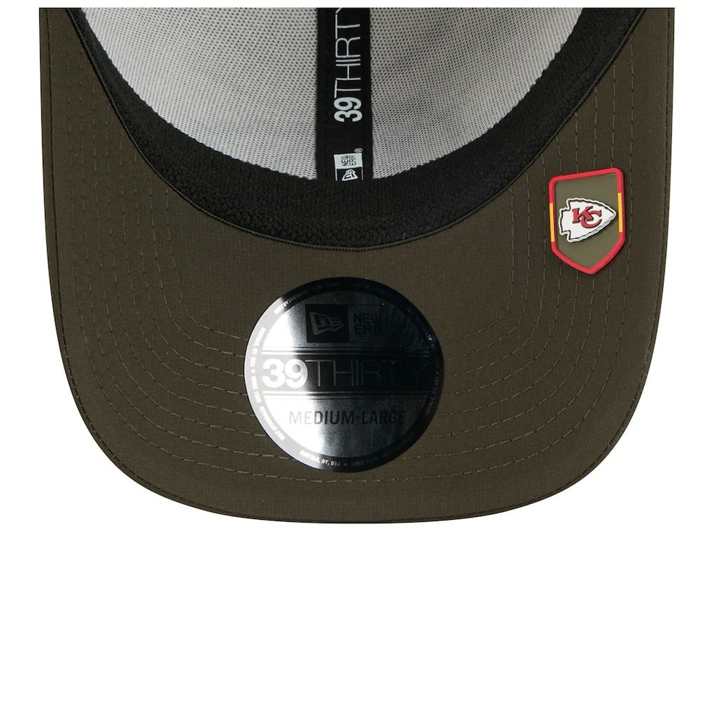 NFL Kansas City Chiefs 2025 Salute to Service 39THIRTY Flex Hat