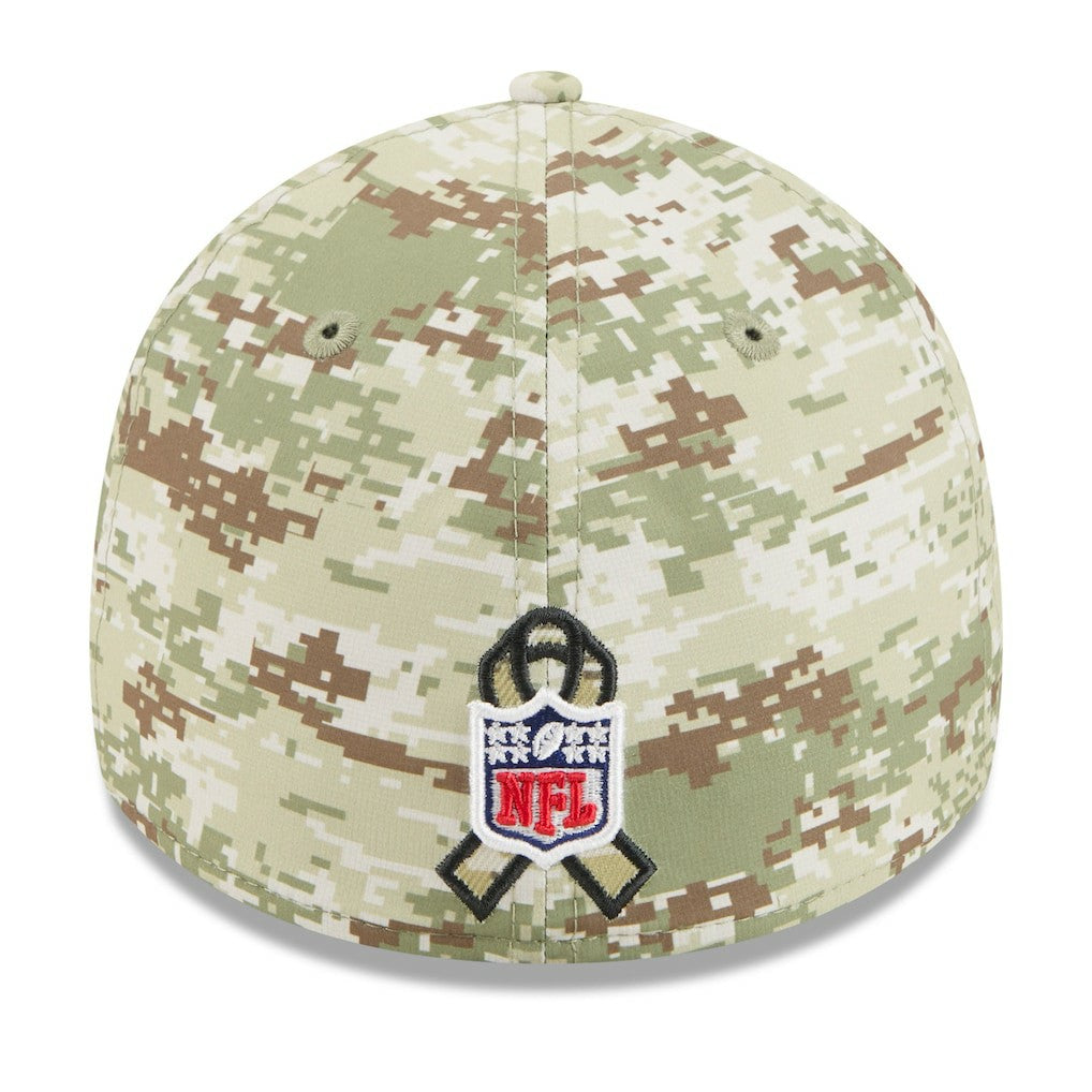 NFL Las Vegas Raiders 2025 Salute to Service 39THIRTY Flex Hat