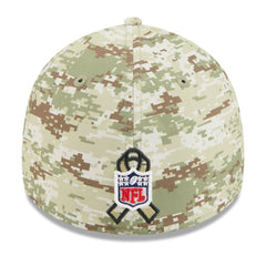 NFL Las Vegas Raiders 2025 Salute to Service 39THIRTY Flex Hat