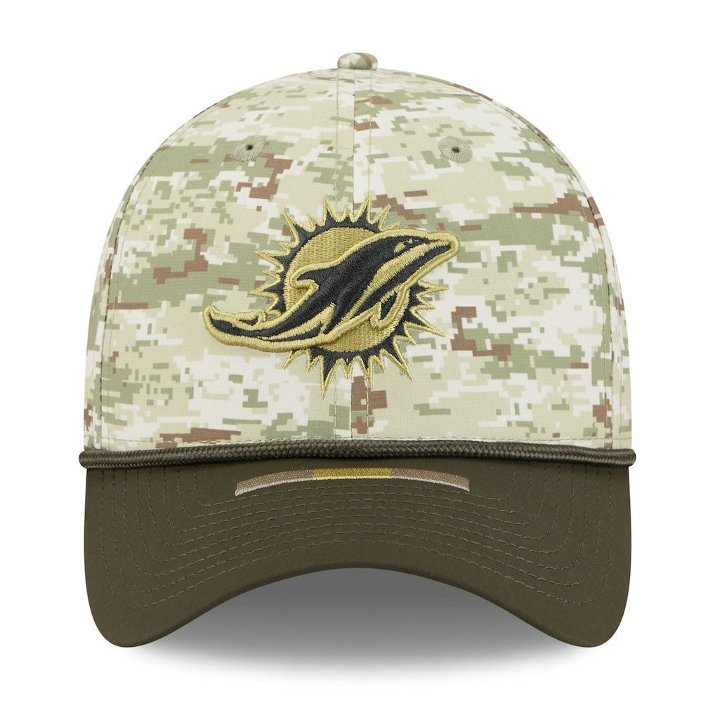 NFL Miami Dolphins 2025 Salute to Service 39THIRTY Flex Hat